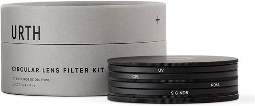 URTH Nature Kit Filtre UV, CPL, ND64 et D&eacute;grad&eacute; Soft 82mm Pl
