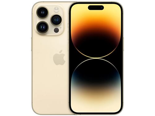 APPLE iPhone 14 Pro 6,1'' 256 Go Or - Reconditionné Avec Batterie neuve