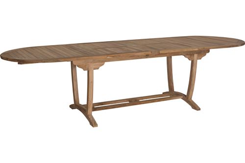 Table NILA Ovale 200-300x100x75 Teck Premium