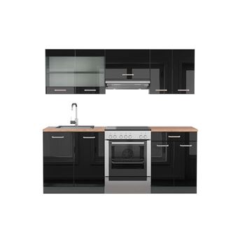 Vicco Cuisine R-Line, Chêne Artisan/Anthracite, 200cm , PT Anthracite Vicco Cuisine R-Line, Chêne Artisan/Anthracite, 200cm , PT Anthracite