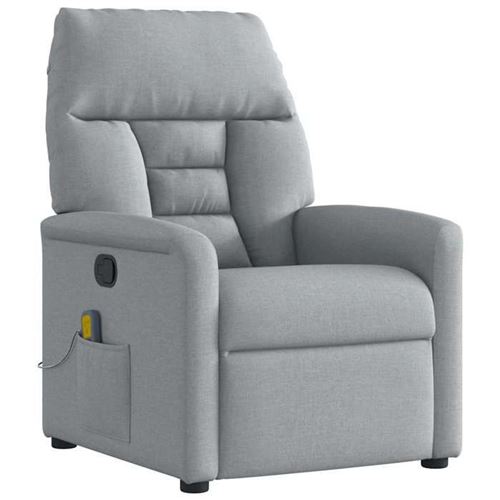 Non Communiqué Gris Vidaxl Fauteuil De Massage Inclinable Clair Tissu, Fauteuil De Massage, Fauteuil, Fauteuil Canapé, Fauteuil De Bureau 4015552