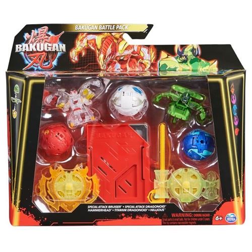 Battle Pack - 3 Bakugan + 2 Bakugan Special Attack