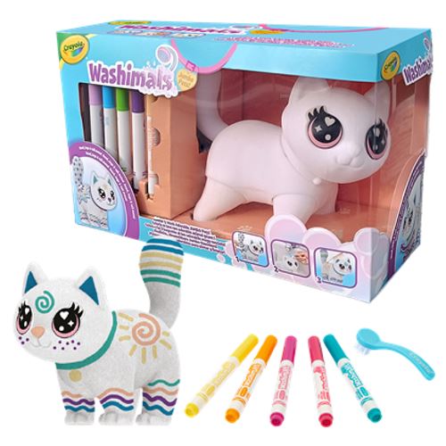 Crayola Coffret Washimals Jumbo Cat - Image 3