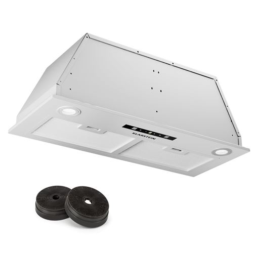 Paolo 72 Dunstabzugshaube Einbau 72 cm 520 m³/h LED Touch A++ Weiß