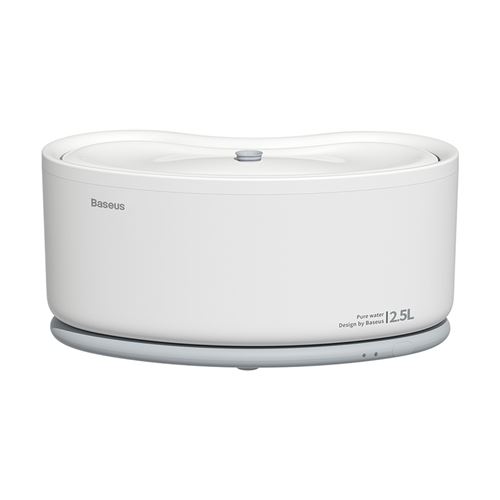 Comparer les prix de Fontaine pour chat BASEUS Lotis Y1 muet filtre intelligente Eau potable blanc