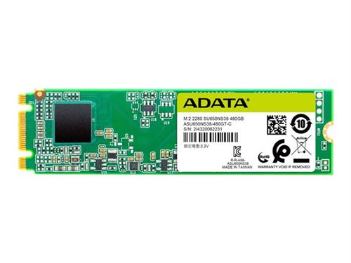 ADATA Ultimate SU650 - SSD - 480 GB - intern - M.2 2280 - SATA 6Gb/s