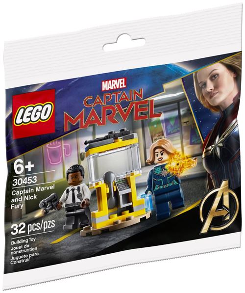 LEGO® Marvel 30453 Captain Marvel et Nick Fury Polybag