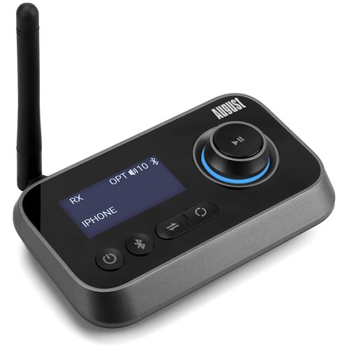 2024] 1Mii Transmetteur Récepteur Bluetooth 5.3 pour TV Casque sans Fil,  Double Liaison aptX Faible Latence Audio HD, Adaptateur Audio Bluetooth AUX  pour Avion Stéréo Domestique, Plug n Play : : High-Tech