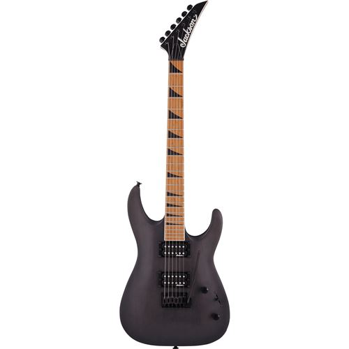 Jackson JS Series Dinky Arch Top JS24 DKAM Black Stain guitare électrique avec touche caramélisée