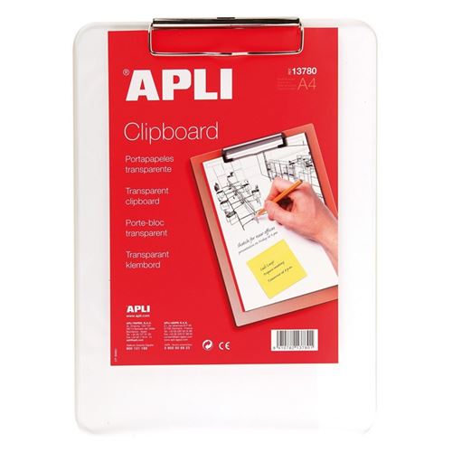 Porte Bloc Transparent Apli