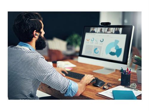 Logitech Zone True Wireless - Écouteurs Sans Fil Avec Micro - Intra-Auriculaire - Bluetooth - Suppresseur De Bruit Actif - Graphite