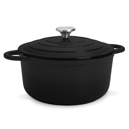 Klarstein Cocotte En Fonte, Four Néerlandais, 5,5L En Fonte, Casserole Fonte