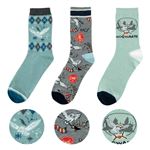 Harry Potter - Pack 3 paires de chaussettes Hedwig