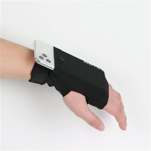Portefeuille Poignet de Sport FONGWAN Pochettes Poignet de Téléphone pour Course, Cyclisme en Plein Air, Main Gauche - S