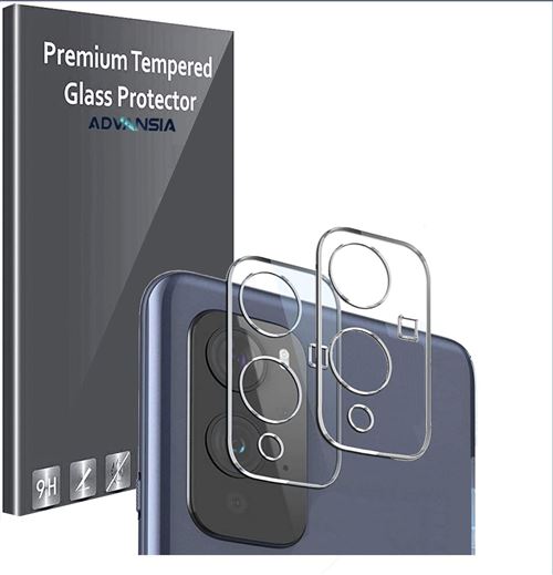 Advansia verre trempé arriere pour OnePlus 9 [X2] pieces