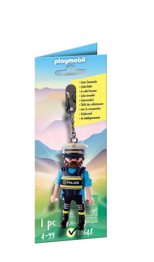 Playmobil 70648 Porte-Clé Policier