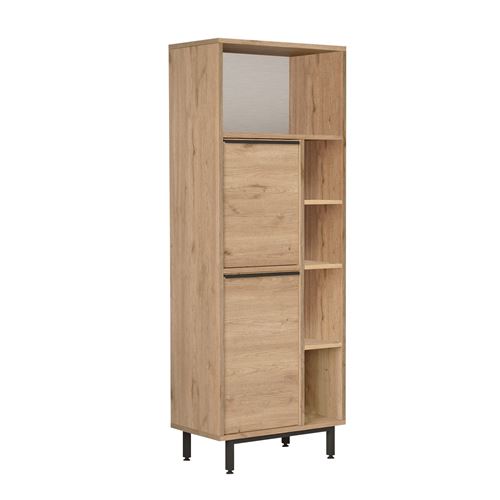 Meuble de salle de bain en bois ""ON10C"" - 60 x 46 x 161 cm - Marron