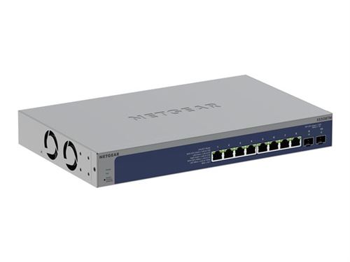 Commutateur Ethernet Netgear XS508TM 8x10G 2xSFP+ L2/L3/L4 Gestion avancée Gris - Image 4