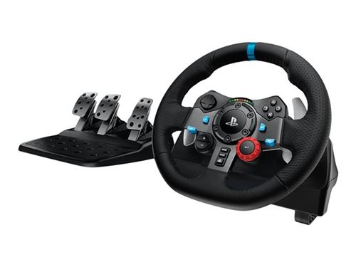 G29 DRIVING FORCE RACING WHEEL + FREE G435 BLACK