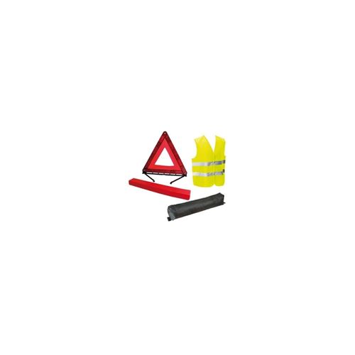 Ensemble Triangle signalisation + Veste sécurité