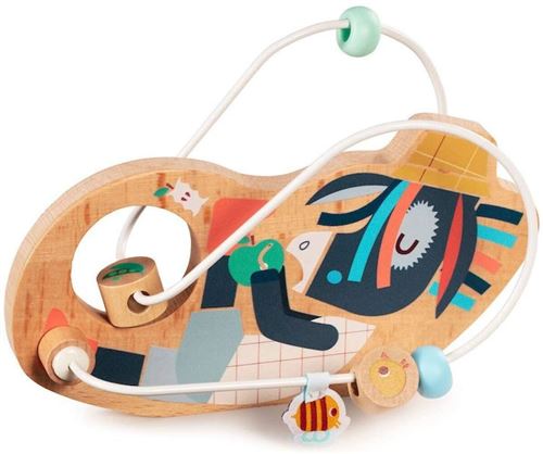 Hochet Ignace mini boulier en bois