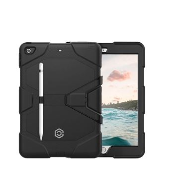 Casecentive Handstrap Coque iPad 10.2 Noire