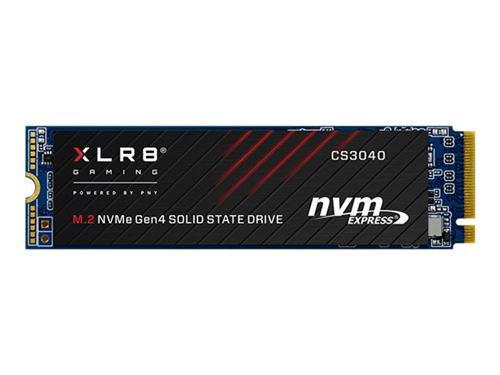 PNY XLR8 CS3040 - SSD - 4 TB - intern - M.2 2280 - PCIe 4.0 x4 (NVMe)