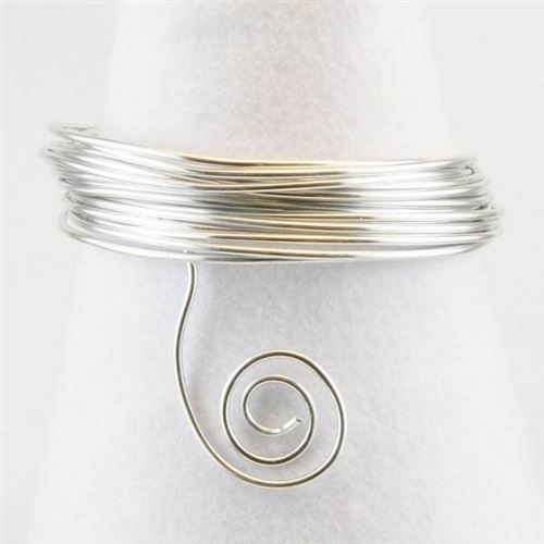  Fil aluminium - Argent - 3 m x 3 mm 