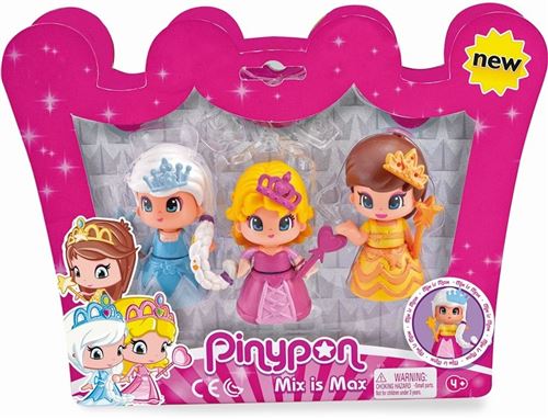 Pinypon personnages de jeu Pinypon : 3 princesses