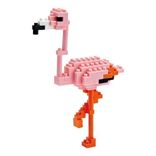 Nanoblock - nbc-055 - jeu de construction - greater flamingo