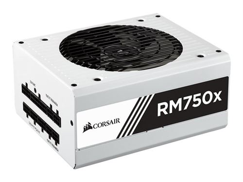Corsair CP-9020155-EU RM750x ATX Blanc Modulaire Complet 80 PLUS Gold 750W Alimentation PC