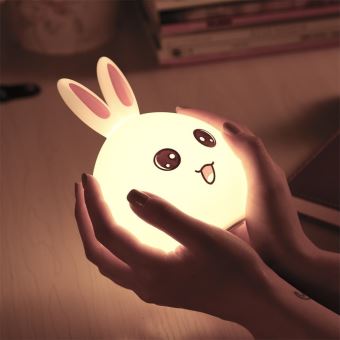 Veilleuse Bebe Bunny Avec 7 Changements De Lumire