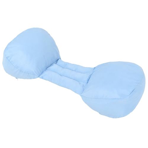 vidaXL Coussin de grossesse en forme d'aile 76 x 42 x 16 cm Bleu