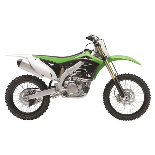 Polisport N/A Ouïes De Radiateur Couleur Origie Vert/Oir Kawasaki Kx450f - Image 1