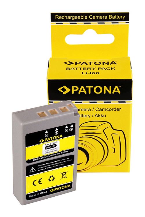 Batterie pour Olympus BLS5 PEN E-PL2 PEN E-PL3 PEN E-P3 E-PM1