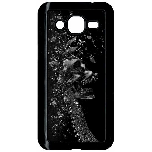 Coque Samsung Galaxy J2 Squelette Verre Bris