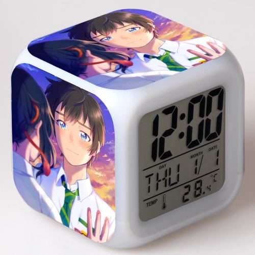 Stack Multicolore Réveil Enfant Led Multifonctionnel Coloré - Your Name #30 - Image 1