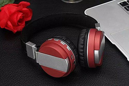 Bluetooth Wireless Headphone Red