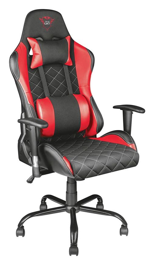 Trust Resto GXT 707R Chaise bureau gamer - Noir/Rouge