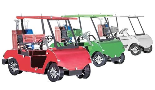 Metal Earth Golf Cart kit modèle 3 pièces