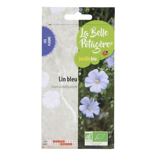 Graines à semer - Lin bleu - 10 g - La Belle Potagère