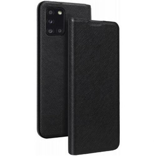 Bigben Connected folio - Flip cover voor mobiele telefoon - synthetisch - zwart - voor Samsung Galaxy A31