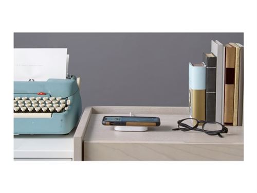 Logitech Powered Pad - Draadloos oplaadstation + netadapter - 9 Watt - Fast Charge - grafiet