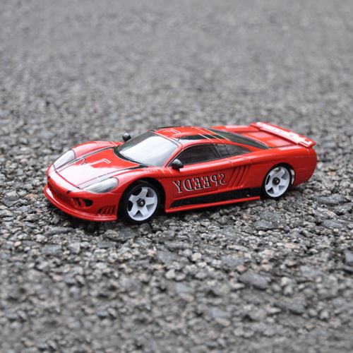 OHP IW05 1:28 Voiture télécommandée Saleen Voiture Drift Rouge