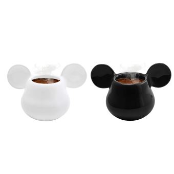 Joy Toy 62128 Tasse en céramique 3D Motif Mickey Mouse Noir + Blanc 13X8X8 cm