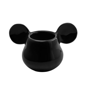 Joy Toy 62128 Tasse en céramique 3D Motif Mickey Mouse Noir + Blanc 13X8X8 cm
