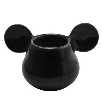 Joy Toy 62128 Tasse en céramique 3D Motif Mickey Mouse Noir + Blanc 13X8X8 cm