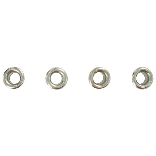Oeillets mini 2,5 mm classique Argenté x 100