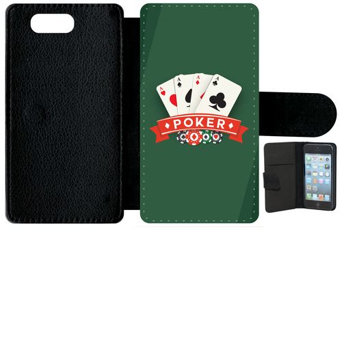 Etui À Rabat Sony Xperia Z3 Compact Poker Casino