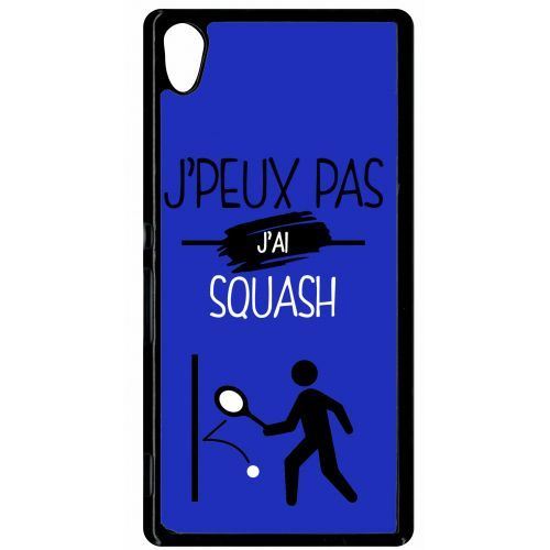 Coque sony xperia z4 j peux pas j ai squash 12